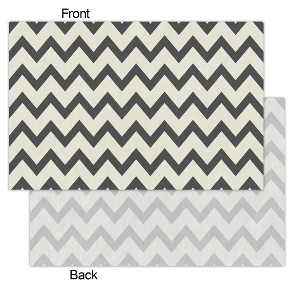 Swirls, Floral & Chevron Tissue Paper - Lightweight - Small - Front & Back