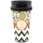 Swirls, Floral & Chevron Acrylic Travel Mug without Handle (Personalized)