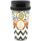 Swirls, Floral & Chevron Travel Mug (Personalized)