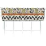 Swirls, Floral & Chevron Valance