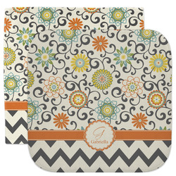 Swirls, Floral & Chevron Facecloth / Wash Cloth (Personalized)