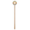 Swirls, Floral & Chevron Wooden 7.5" Stir Stick - Round - Single Stick