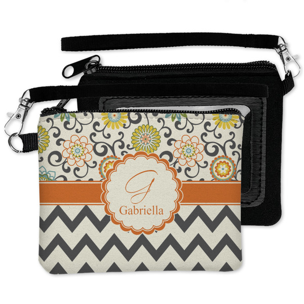 Swirls, Floral & Chevron Wristlet ID Cases - MAIN
