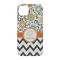 Swirls, Floral & Chevron iPhone 14 Case - Back