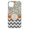 Swirls, Floral & Chevron iPhone 14 Plus Case - Back