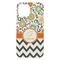 Swirls, Floral & Chevron iPhone 15 Plus Case - Back