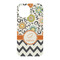 Swirls, Floral & Chevron iPhone 15 Pro Case - Back