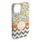 Swirls, Floral & Chevron iPhone 15 Pro Max Case - Angle