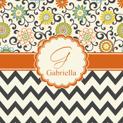 Swirls, Floral & Chevron