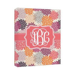 Mums Flower Canvas Print - 11x14 (Personalized)