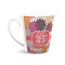 Mums Flower 12 Oz Latte Mug - Front