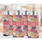 Mums Flower 12oz Tall Can Sleeve - Set of 4 - LIFESTYLE