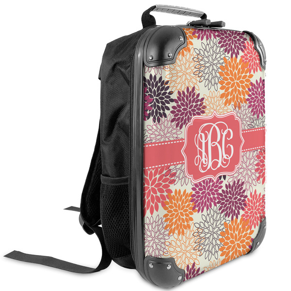 Custom Mums Flower Kids Hard Shell Backpack (Personalized)