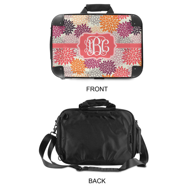 Mums Flower 15" Hard Shell Briefcase - APPROVAL