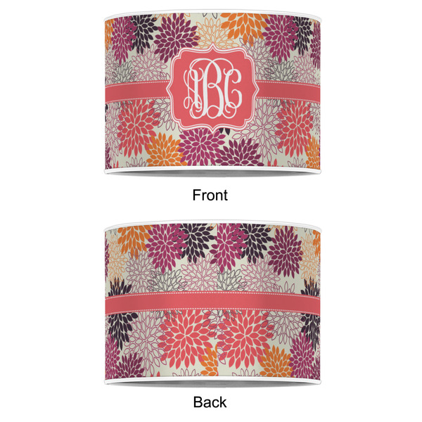 Mums Flower 16" Drum Lampshade - APPROVAL (Poly Film)