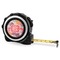 Mums Flower 16 Foot Black & Silver Tape Measures - Front