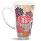Mums Flower 16 Oz Latte Mug - Front