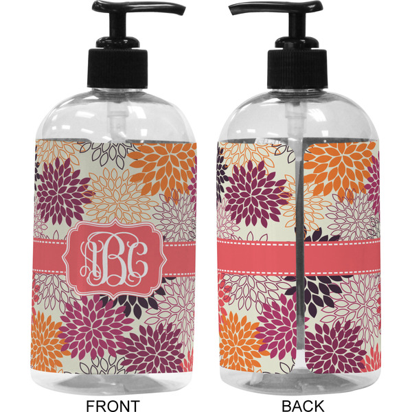 Mums Flower 16 oz Plastic Liquid Dispenser (Approval)