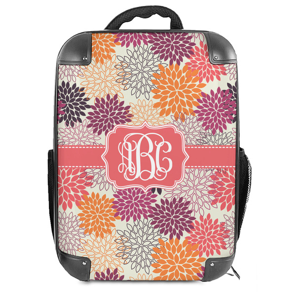 Custom Mums Flower Hard Shell Backpack (Personalized)