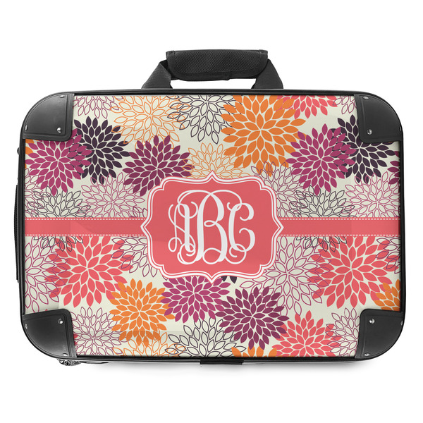 Custom Mums Flower Hard Shell Briefcase - 18" (Personalized)