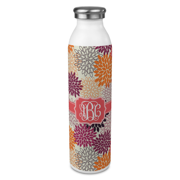 Custom Mums Flower 20oz Stainless Steel Water Bottle - Full Print (Personalized)