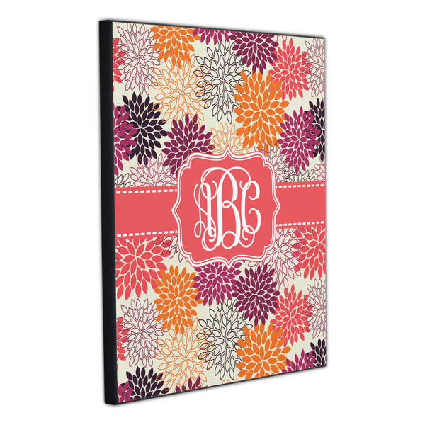 Mums Flower 20x24 Wood Print - Angle View