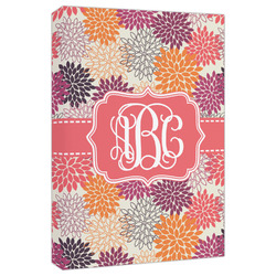 Mums Flower Canvas Print - 20x30 (Personalized)