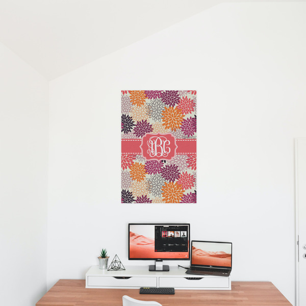 Mums Flower 20x30 - Matte Poster - On the Wall