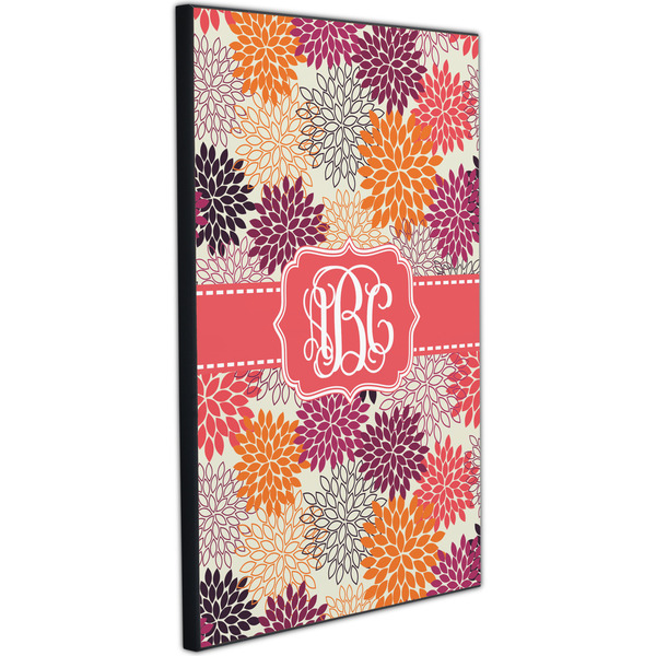 Mums Flower 20x30 Wood Print - Angle View