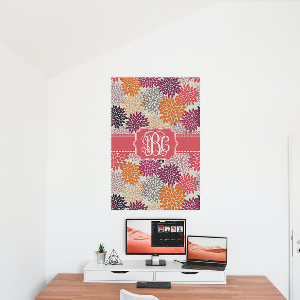 Mums Flower 24x36 - Matte Poster - On the Wall