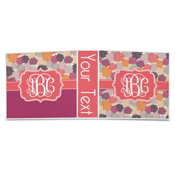 Mums Flower 3-Ring Binder Approval- 3in