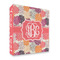 Mums Flower 3 Ring Binders - Full Wrap - 2" - FRONT