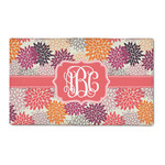 Mums Flower 3' x 5' Indoor Area Rug (Personalized)