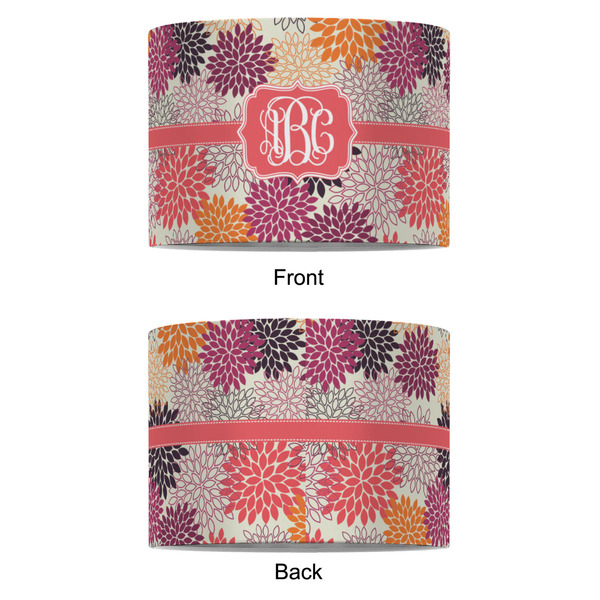 Mums Flower 8" Drum Lampshade - APPROVAL (Fabric)