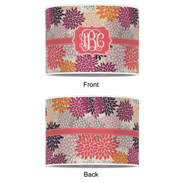 Mums Flower 8" Drum Lampshade - APPROVAL (Poly Film)