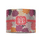 Mums Flower 8" Drum Lampshade - FRONT (Fabric)