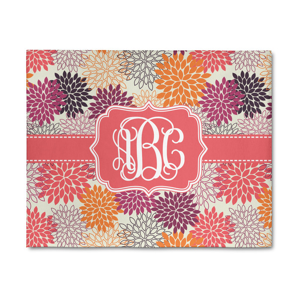 Custom Mums Flower 8' x 10' Indoor Area Rug (Personalized)