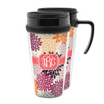 Mums Flower Acrylic Travel Mug (Personalized)