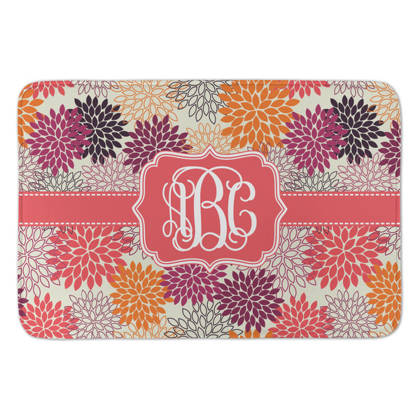 Custom Mums Flower Anti-Fatigue Kitchen Mat (Personalized)