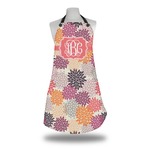 Mums Flower Apron w/ Monogram