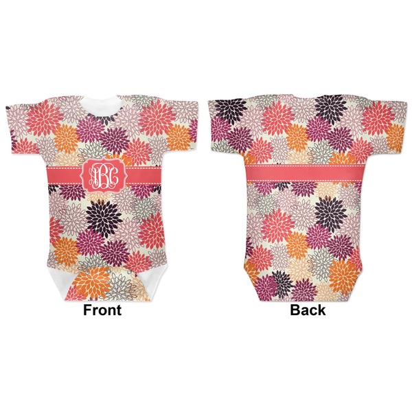 Mums Flower Baby Bodysuit Approval