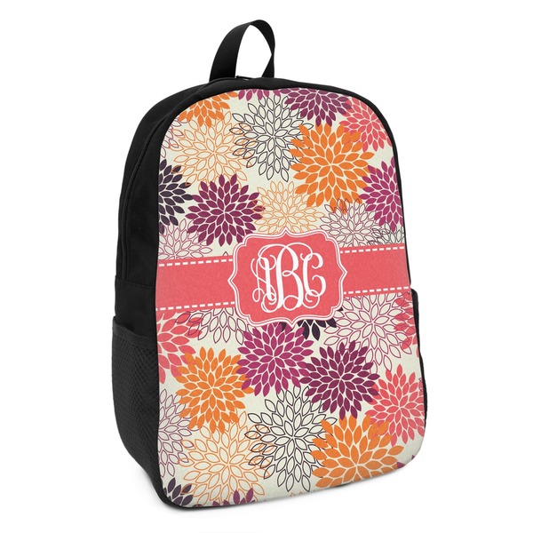 Custom Mums Flower Kids Backpack (Personalized)