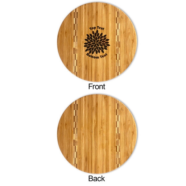 Mums Flower Bamboo Cutting Boards - APPROVAL