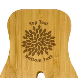 Mums Flower Bamboo Salad Mixing Hand (Personalized)