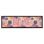 Mums Flower Bar Mat - Large (Personalized)
