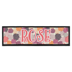 Mums Flower Bar Mat - Large (Personalized)