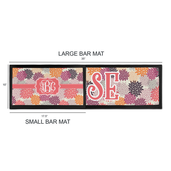 Mums Flower Bar Mats - Sizing Chart