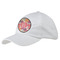 Mums Flower Baseball Cap - White (Personalized)