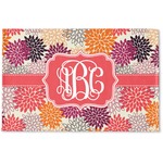 Mums Flower Woven Mat (Personalized)