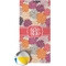 Mums Flower Beach Towel (Personalized)